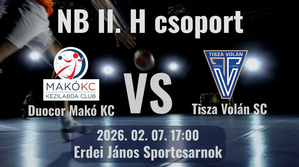 NB II. H grupa (oko 11) Duocor Mako KC - Tisza Volán SC