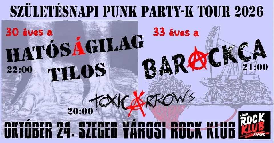 Rođendanska pank žurka 3 - DECA NE // BARAKCA // TOXIC ARROWS