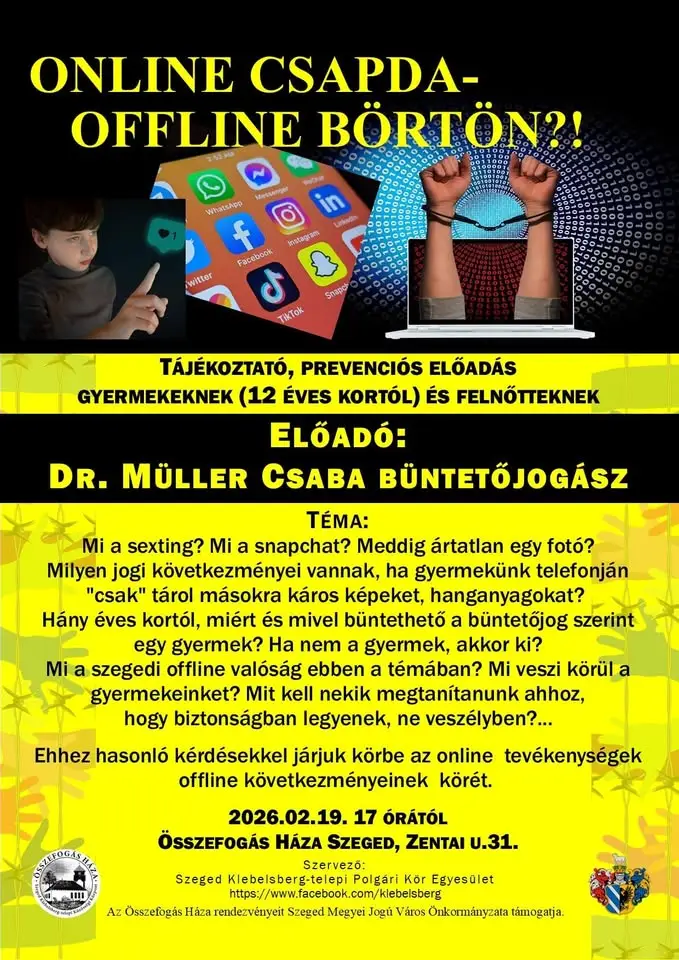 Online csapda-offline börtön