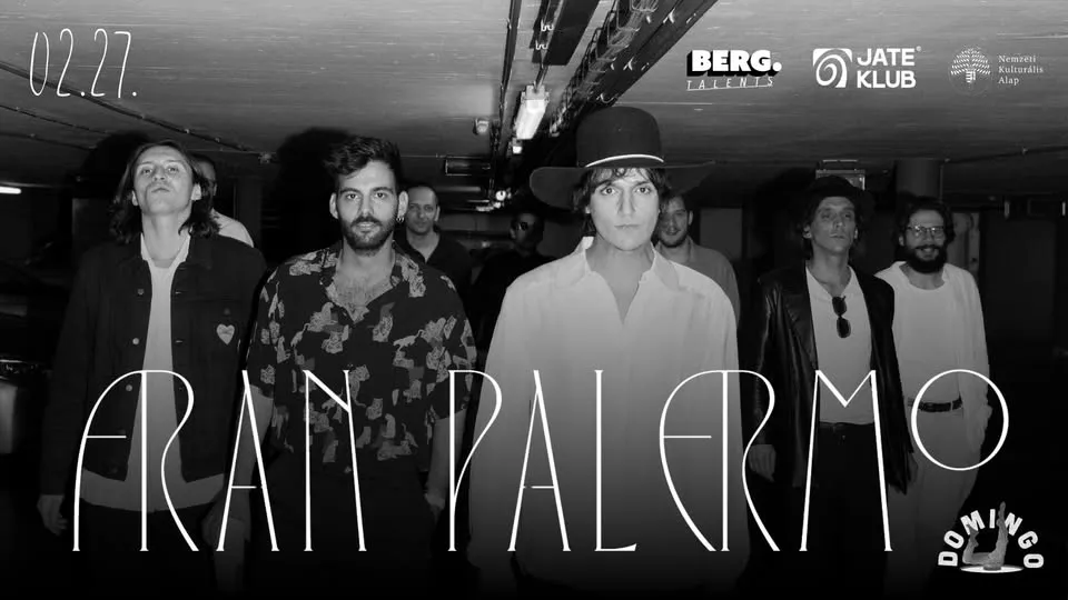💥 Fran Palermo koncert / vendég: Domingo @JATE Klub