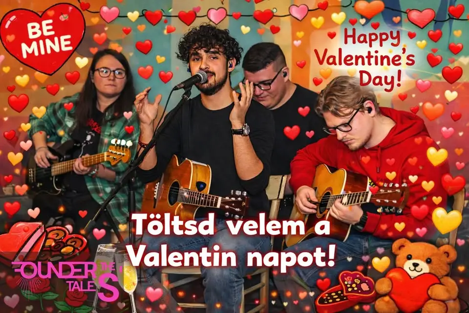 Töltsd velem a Valentin Napot! // The Founders' Tale akusztik koncert a Szünetben