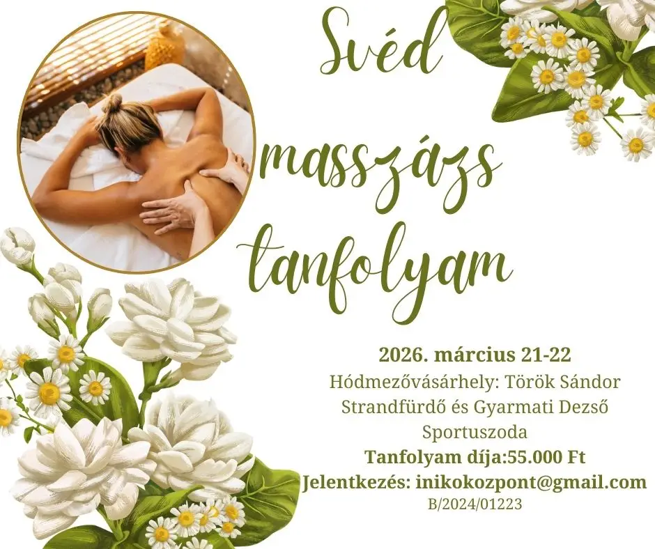 Švedski kurs masaže Hódmezővávásárhely