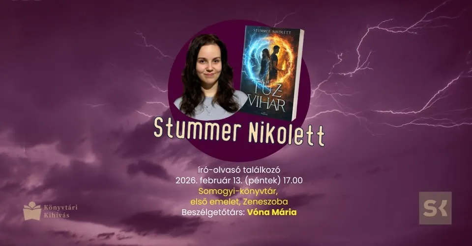 SK-Stumer Nikolett: Firestorm - Writer-Reader Meeting
