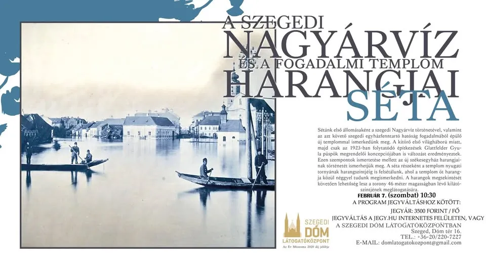 The bells of the Szegedi Nagyárvíz and the reception church