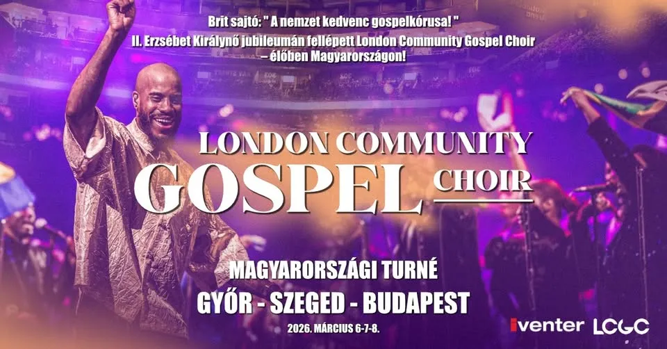 Gospel Concert Show - London Community Gospel Choir - Élő Koncert // Szeged 03.07.