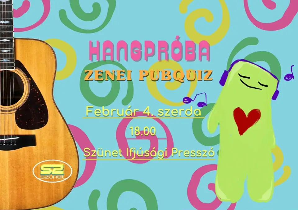 Sound Test I Music Pubquiz I Pause Youth Pressor