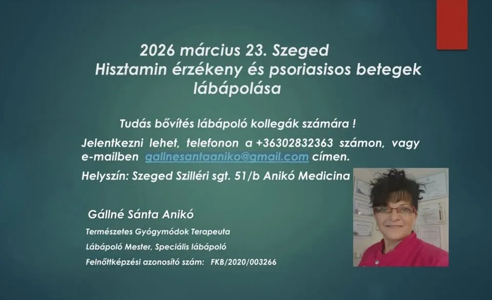 Nega nogu kod pacijenata sa histaminskom osetljivošću i psorijazom