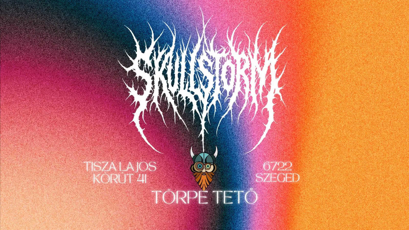 SKULLSTORM (ITALY) LIVE - RITUAL ON THE ROOFTOP [DARK TECHNO / DEATH METAL]