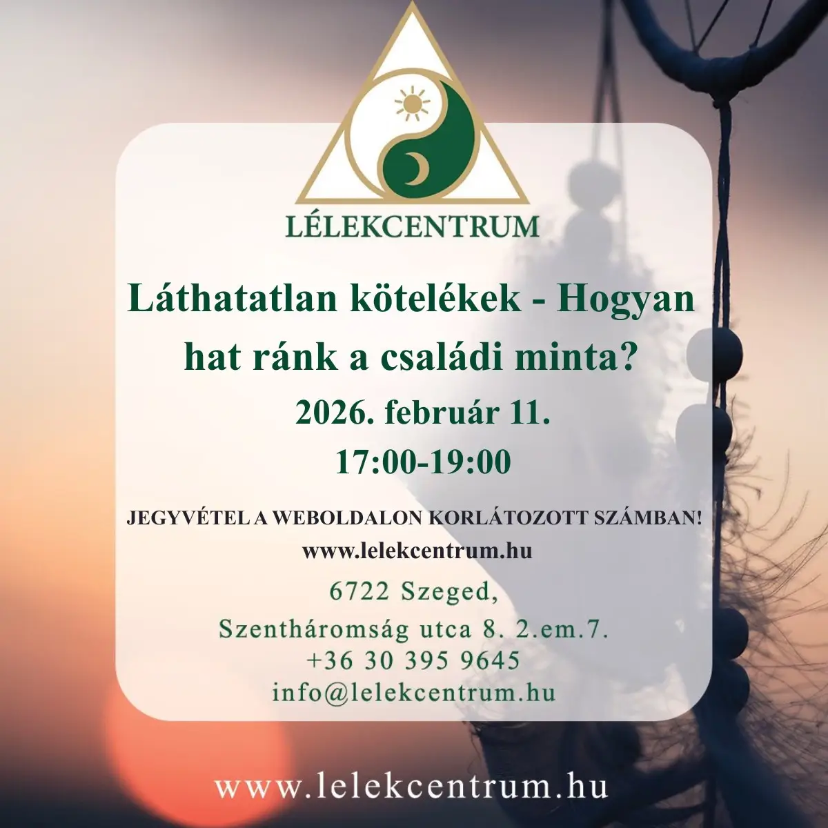 Láthatatlan kötelékek - Hogyan hat ránk a családi múltunk?