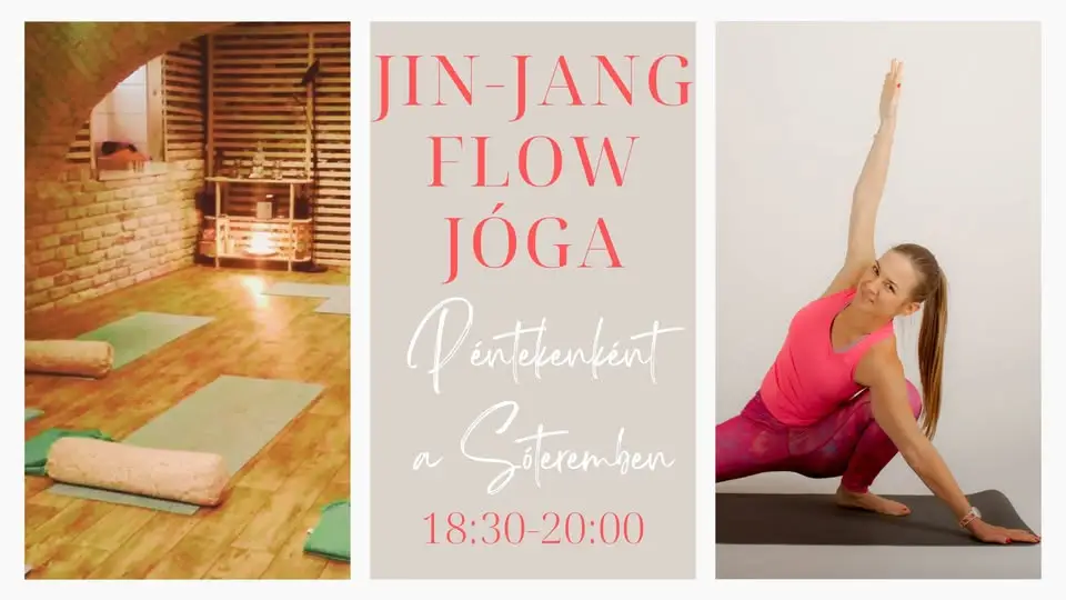 Péntek esti jin-jang flow jóga a Sóteremben