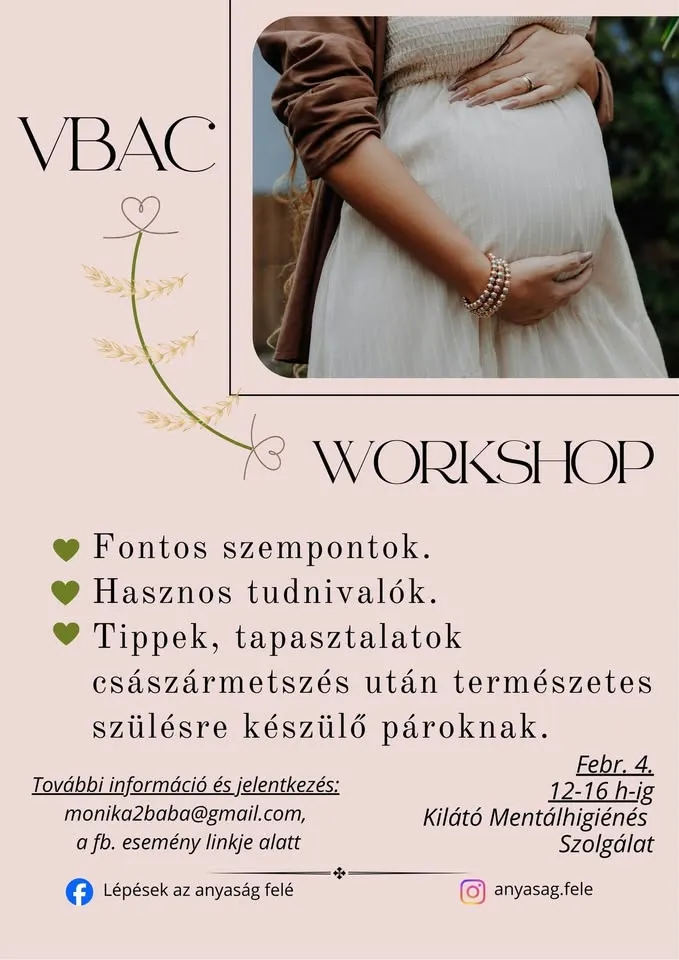 VBAC childbirth workshop