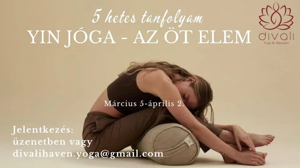 YIN JÓGA TANFOLYAM - 5 HETES