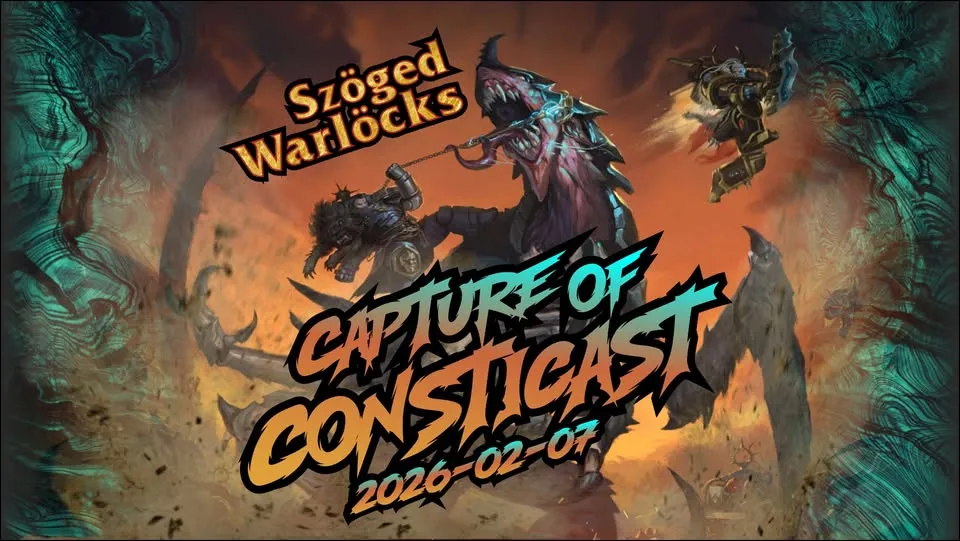 Capture of Consticast 40K Competition