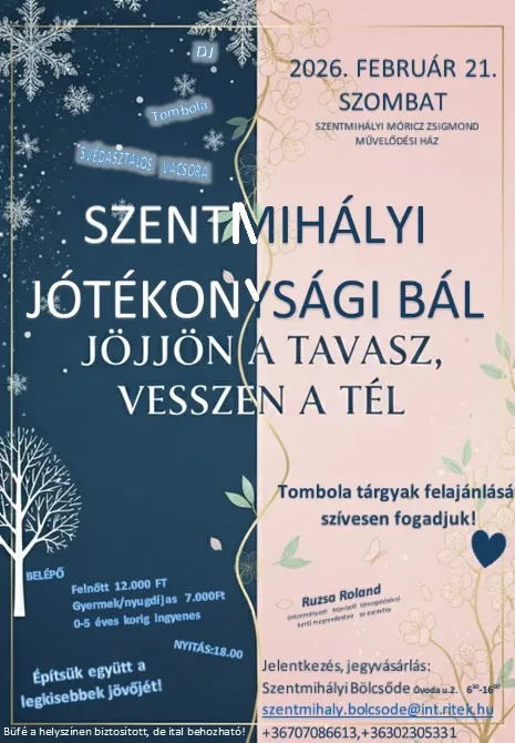 Szentmihály dobrotvorni bal mudraca