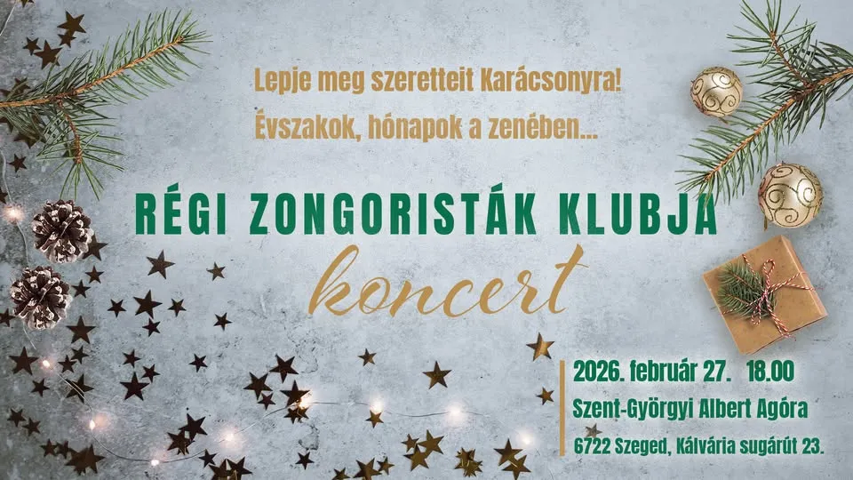 Évszakok, hónapok a zenében - koncert