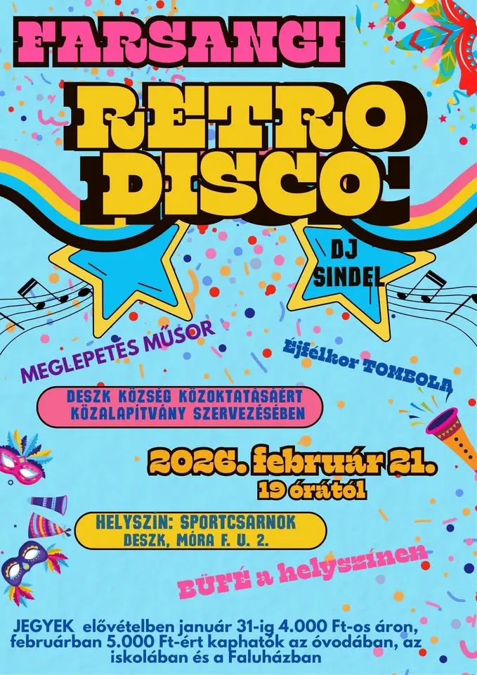 Farsangi Retro Disco