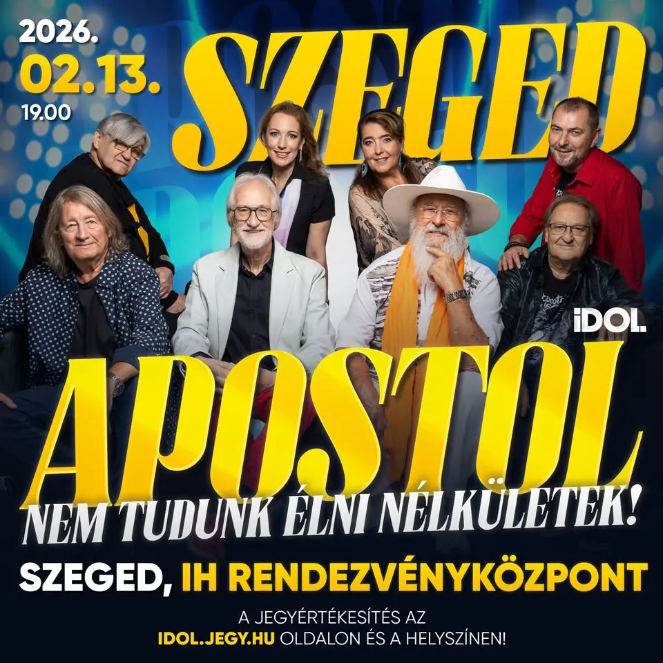 Apostol - Nem tudunk élni nélkületek - Szeged